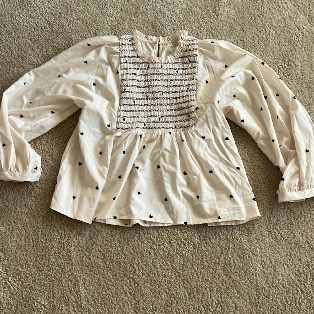 Heart blouse